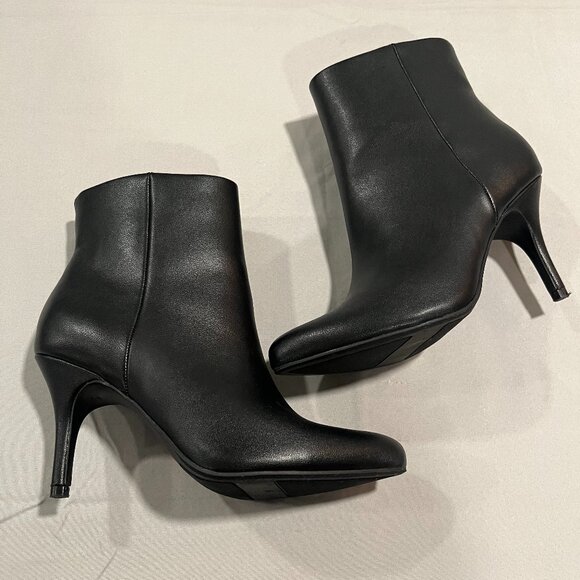 Sonoma Black Leather Boots Size 8 - Picture 3 of 8